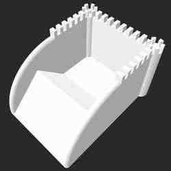 Large Hermit Crab Castle Pools with built in bubbler and Attachable Bridge