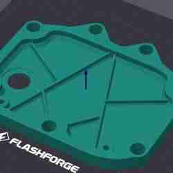 M62B44 BMW PCV Delete Intake Manifold Block Off Plate