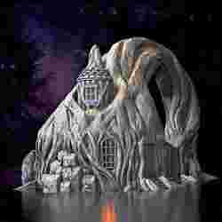 Magical Architecture -  Rooted house