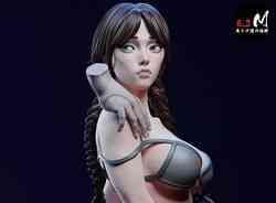 Mature Wednesday  Swimsuit Version by E S Monster