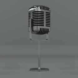 Microphone 3D Model