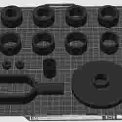 Microphone table stand