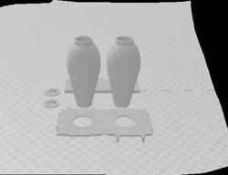 Playmobil steck compatible wine jars