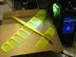 Printable Glider Toy Airplane  Easy Assembly Foam Style STL