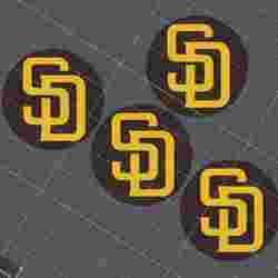 San Diego Padres tire valve stem cap