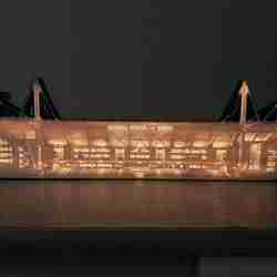 Signal Iduna Park Litophane (Westfalenstadion) BVB Dortmund 60cm