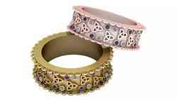 Solitaire Stylish Ring 3D Printable Model