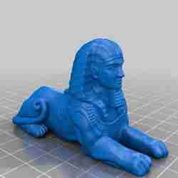 スフィンクス（Sphinx）3Dデータ