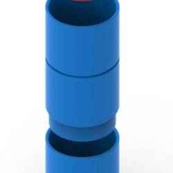 STACKABLE CYLINDRICAL CONTAINER ORGANIZER