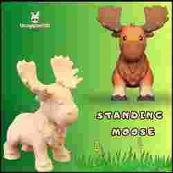 Standing Moose