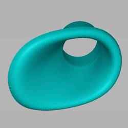 Universal Velocity Stack Inlet Intake Model 3 OVAL 13 degree angled 3In Outlet