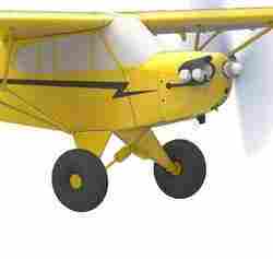 Upgraded Bush Plane Wheel set for Piper CUB! (3DLabPrint)