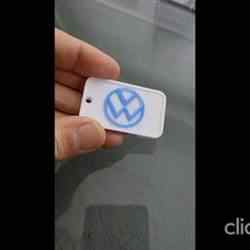 VW volkswagen clic indexer - porte clé coin caddie key ring with shopping cart token