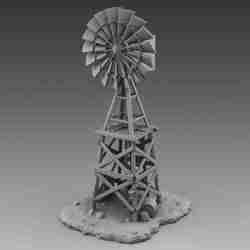 Wild West Architecture - Windmill