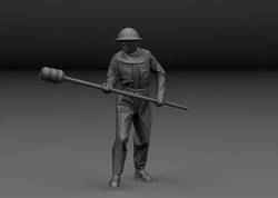 WW2 BRITISH SAILOR ROYAL NAVY DECK V5