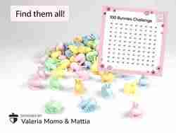 100 Gizli Tavşan Mücadelesi - Paskalya Oyunu + PDF