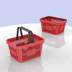3D Mini Shopping Basket, Organizer Storage Box Home - Office