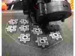 M6 boyutlu 3D baskı nozulları için yapboz nozul saklama blokları