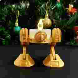 Mum Droid - mafsallı ve yerinde baskı