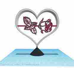 Kalp Çevirmeli Gül