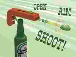 Şişe Açacağı ve Kapak Tabancası