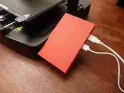 Ender-3 V3 KE - USB Soketi için Alanlı Ekran Kapağı No. 2