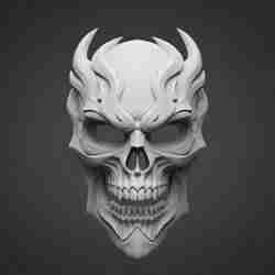 The Flame Wraith Mask