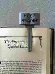 "Okumaya Devam Et" İşlemeli Kitap Ayracı (Açıklamayı Oku)