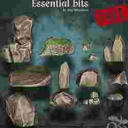 Rocks diorama display