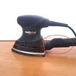 Adapter for Metabo sander and 35mm vacuum cleaner