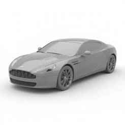 Aston Martin Rapide - car, vehicle, automobile, sports car, classic car, race car, toy car, RC car, 3D car model, sedan, SUV, pickup truck, convertible, hatchback, coupe, luxury car, supercar, electric car, 4x4, car toy, RCcar body / RC car shell, slot ca