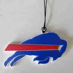 Buffalo Bills Car Rearview Mirror Ornament