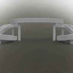 Design urban footbridge for bicycles