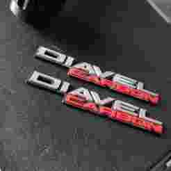 DIAVEL CARBON EMBLEM