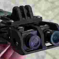 Dual camera fpv