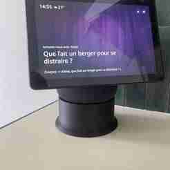 Echo Show 10 alexa base with socket