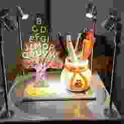 English Alphabet Tree Pen Holder