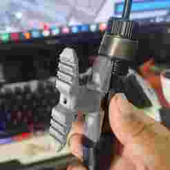 Fishing rod wall mount