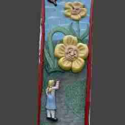 Gillian's Wonderland "Alice in Wonderland" Wall Mural - OCNJ Ocean City New Jersey