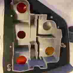 🔧Golf 2 tail light replacement seals - For dry classics! (STL + DXF for TPU printing & foam rubber laser cutting)