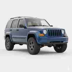 Jeep Liberty 4x4 - car, vehicle, automobile, sports car, classic car, race car, toy car, RC car, 3D car model, sedan, SUV, pickup truck, convertible, hatchback, coupe, luxury car, supercar, electric car, 4x4, car toy, RCcar body / RC car shell, slot car,