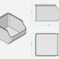 LARGE STACKING BOX