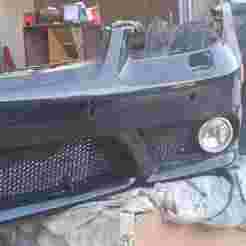 Mercedes w219 left grille for halogen in a bumper 63 AMG