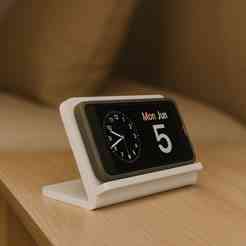 Minimalist phone holder for bedside table - Dock