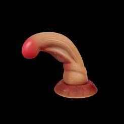 monster curved dildo toy