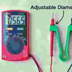 Multimeter Probe Tweezer hashi finger Adapter