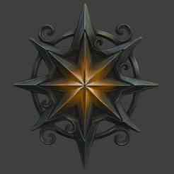 ✨ Mystical Star Book Decor Element