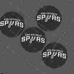 NBA - San Antonio Spurs Tire Valve Stem Cap