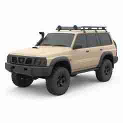 Nissan Patrol Y61 Safari - car, vehicle, automobile, sports car, classic car, race car, toy car, RC car, 3D car model, sedan, SUV, pickup truck, convertible, hatchback, coupe, luxury car, supercar, electric car, 4x4, car toy, RCcar body / RC car shell, sl