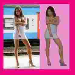 No Little Caprice in dress - Pornstar Likeness